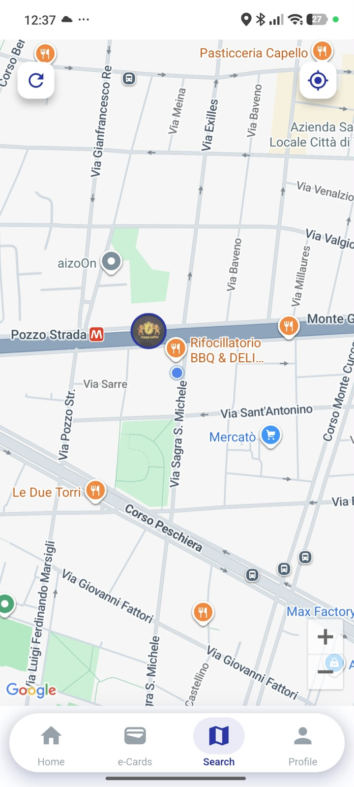 The map